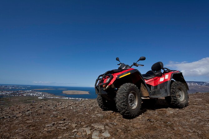 1 Hour ATV Quad Tour : Pick up from Reykjavik (2 persons per ATV) - From downtown Reykjavik to the ATV basecamp