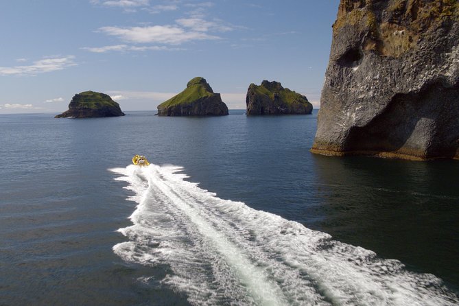 1-Hour Small Group Sightseeing Boat Tour in Vestmannaeyjar - Putting on the gear at Tangagata 7