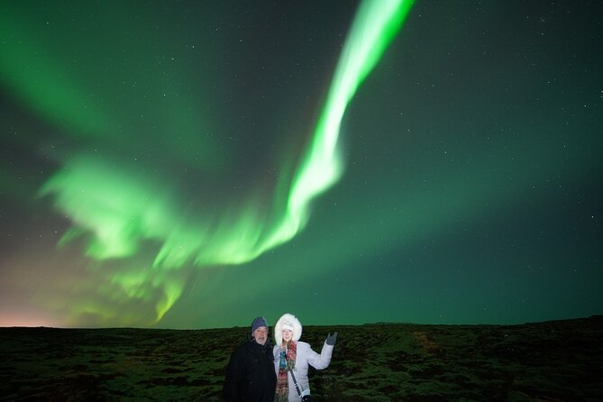 #1 Northern Lights Tour In Iceland from Reykjavik with PRO photos - Leaving Reykjavik after dark