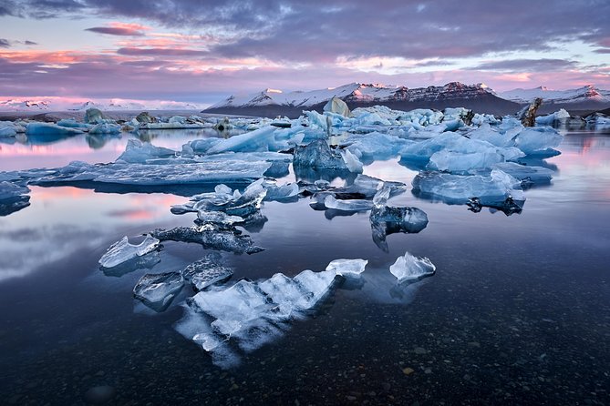 2-Day South Coast Waterfalls, Jokulsarlon Glacier Lagoon and Hike from Reykjavik - Fellsfjara is the lagoon’s icy counterpart