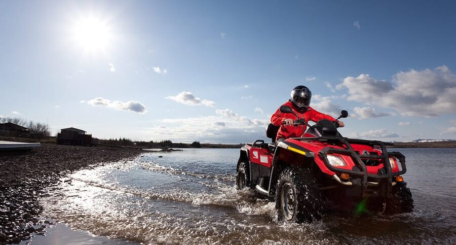 3-Hour Volcanic Springs ATV Adventure From Reykjavik - From Reykjavik streets to Icelandic lava fields