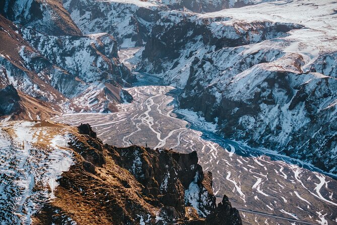 4 Day Northern Lights Adventure - Ice Caves & 4x4 Super Jeeps - Day 4: Sólheimajökull, three waterfalls, and the ride back