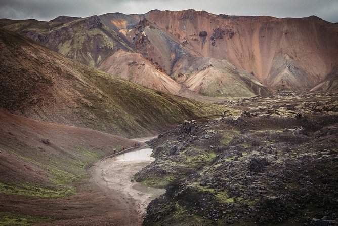Adventure in Landmannalaugar and Hot Springs - Reykjavík & Hella - The view from above and lunch break