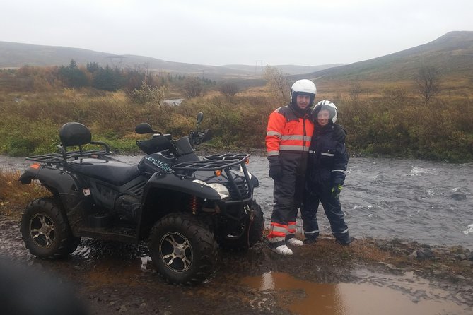 ATV Reykjavik Adventure and View - Riding toward Lake Hafravatn
