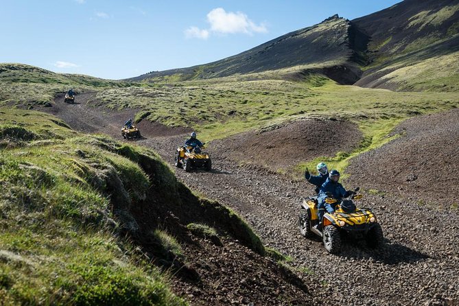 Caving & ATV adventure from Reykjavik - Reaching the summit of Hafrafell
