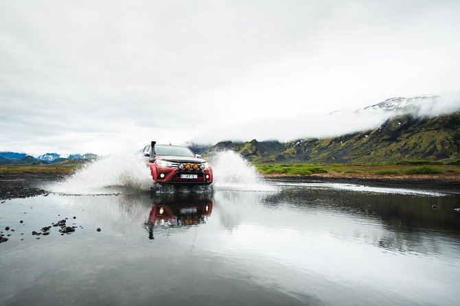 Eyjafjallajokull and Thorsmork Experience - Seljalandsfoss gives you a wet start