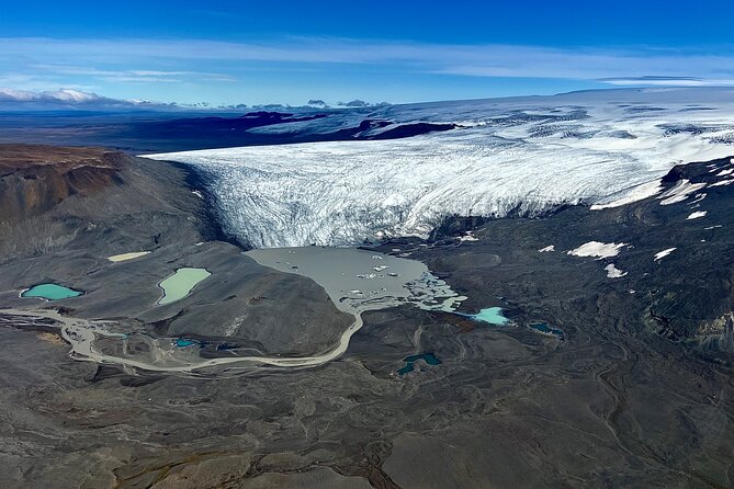Fire and Ice Helicopter Tour: Glacier and Hengill Geothermal Area - Þingvellir from above