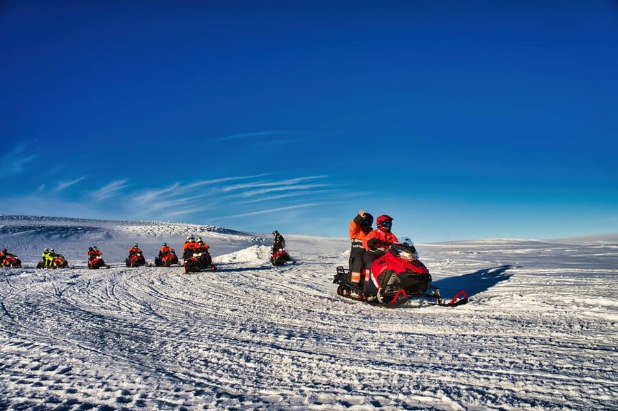 From Geysir: Snowmobile Adventure on Langjökull Glacier - Riding across Langjökull’s volcanic ice