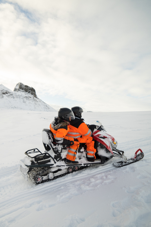 From Geysir: Snowmobile Adventure on Langjökull Glacier - The photo stop and the mountain views
