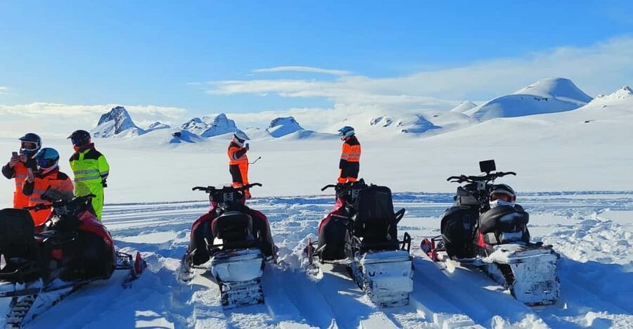 From Geysir: Snowmobile Adventure on Langjökull Glacier - The Super Truck ride is part of the fun