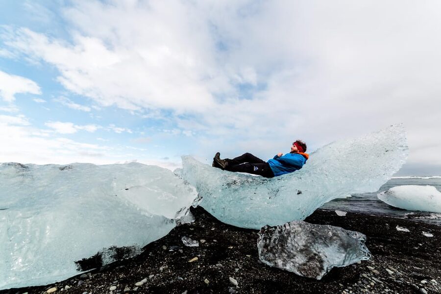 From Reykjavík: 2-Day South Coast Adventure - Reynisfjara, black sand, and basalt columns