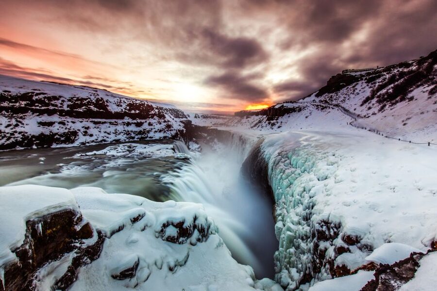 From Reykjavik: Best of Golden Circle Guided Tour - Gullfoss: spray, sound, and a deep river gorge