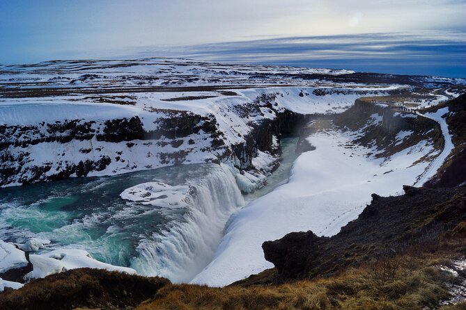 From Reykjavik: Full Day Private Golden Circle Tour in Iceland - Hearing the power of Gullfoss