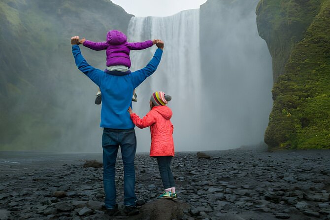 From Reykjavik: Full Day Private South Coast Tour in Iceland - Reynisfjara Beach: black sand and real water danger