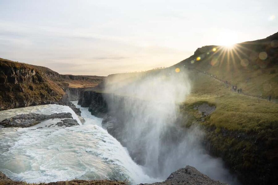 From Reykjavik: Golden Circle and Secret Lagoon Day Tour - Faxi waterfall adds a quieter pause