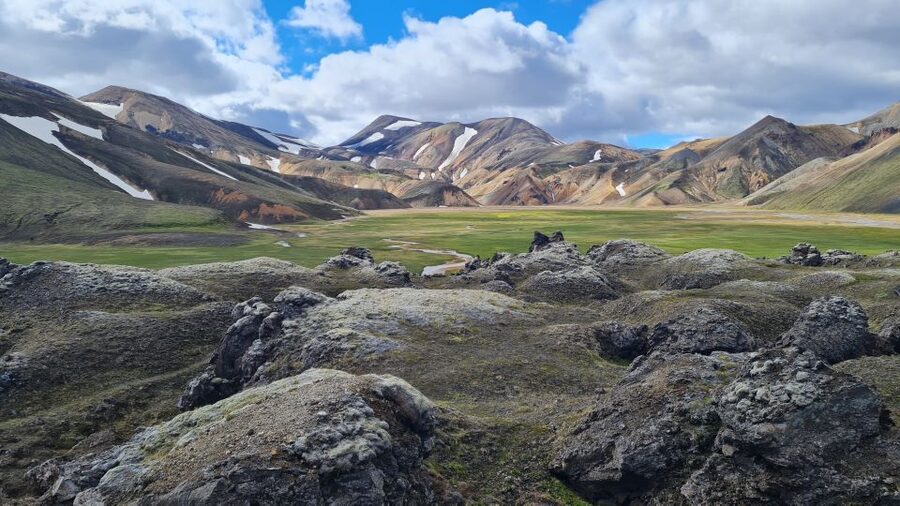 From Reykjavik: Highlands Jeep Tour & Landmannalaugar Hike - Finish in a natural hot spring