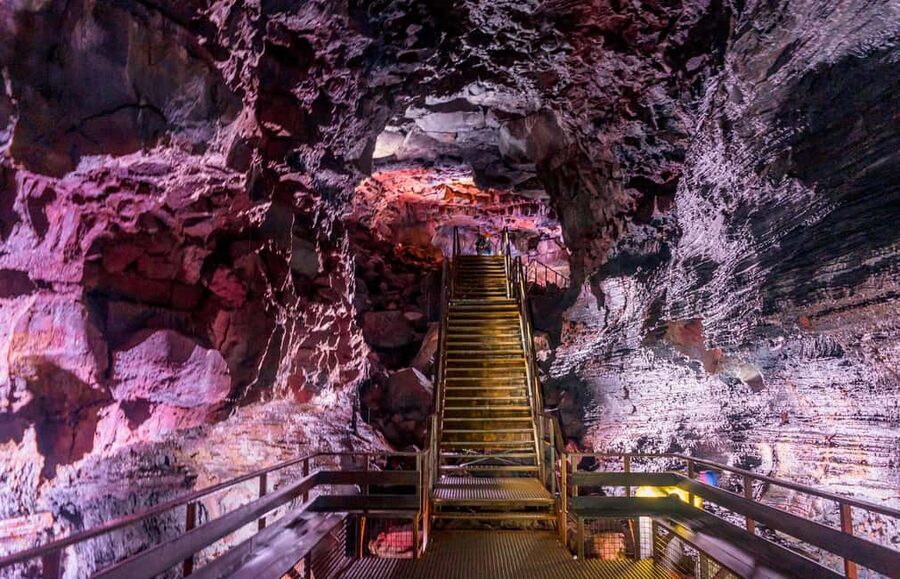 From Reykjavik: Lava Caving Tour - Entering Iceland’s Raufarhólshellir lava tunnel