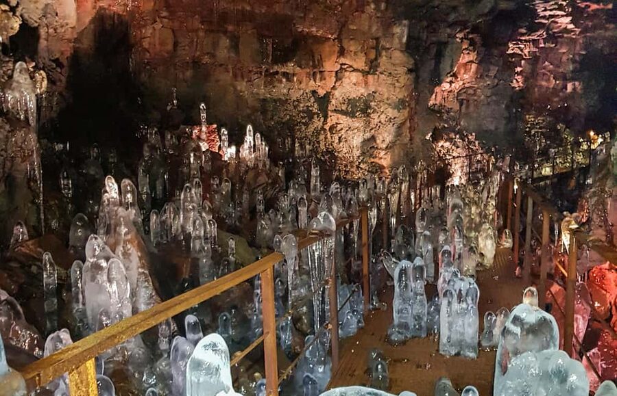 From Reykjavik: Lava Caving Tour - The moment the lights go out