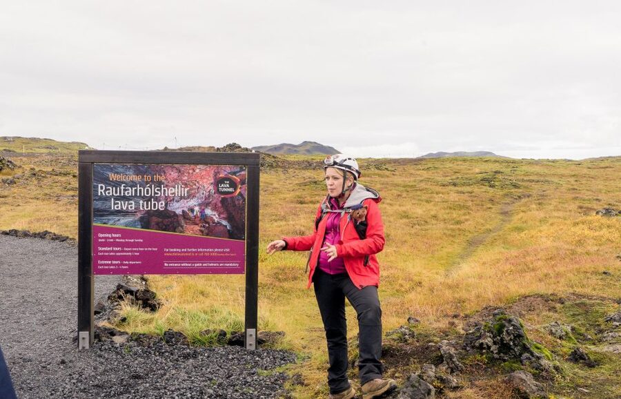 From Reykjavik: Lava Caving Tour - The regular route versus going farther