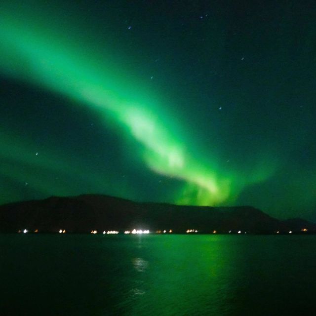 From Reykjavik: Northern Lights Boat Cruise - Seeing the aurora from Faxaflói Bay