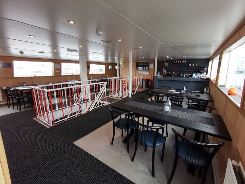 From Reykjavik: Northern Lights Sightseeing Cruise - Finding a place on the two observation decks