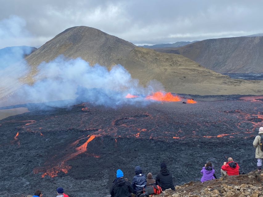 From Reykjavik: Reykjanes Geopark Tour and Sky Lagoon Visit - The Sky Lagoon finish