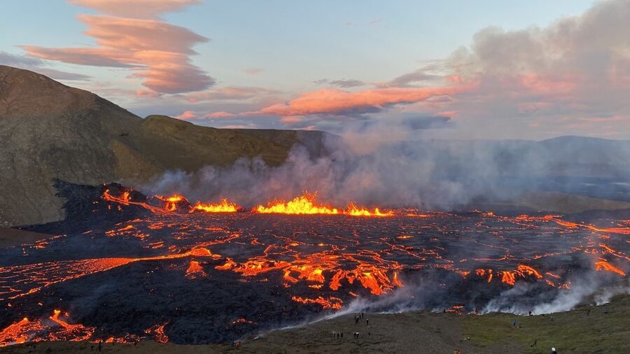From Reykjavik: Reykjanes Geopark Tour and Sky Lagoon Visit - Seltún, where the ground looks painted