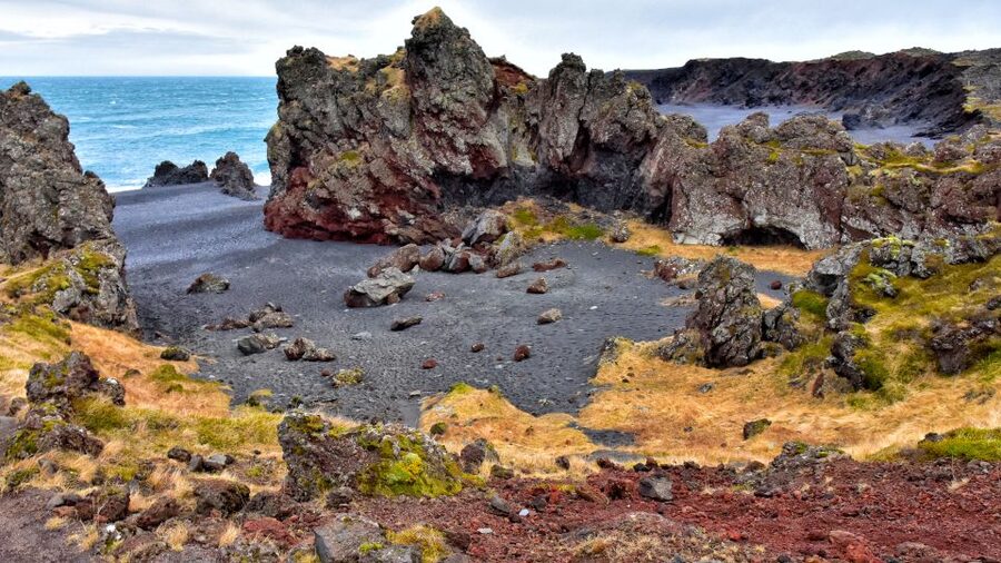 From Reykjavik: Snaefellsnes National Park - Small Group - Gerðuberg Cliffs and the first close look at Icelandic rock