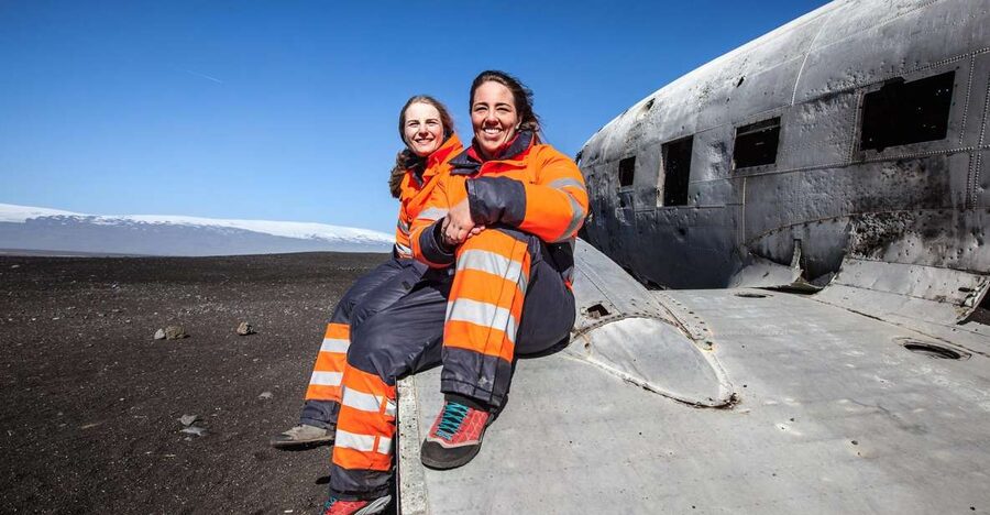 From Reykjavik: South Coast, Plane Wreck, & Beach ATV Tour - Dyrhólaey and views toward Mýrdalsjökull