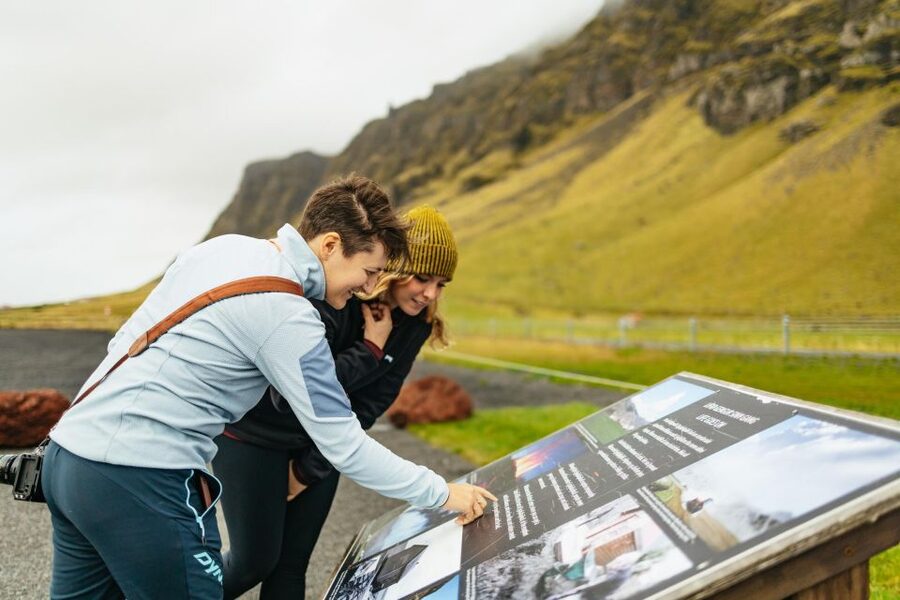 From Reykjavík: Waterfalls, Black Beach & Glacier Day Trip - Skógafoss brings the big waterfall moment