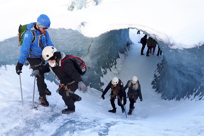 Glacier Hike and South Iceland Sightseeing from Reykjavik - Skógafoss and its 527-step viewpoint