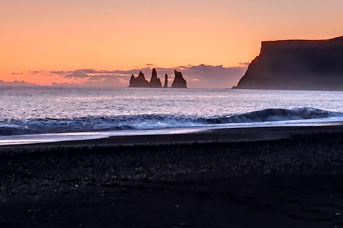 Glacier Lagoon, Diamond Beach, Black Sand Beaches and Waterfalls - Reynisfjara and the coast around Vík