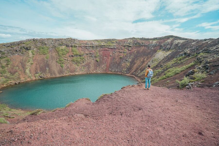 Golden Circle and Kerið Crater Small Group Tour - Kerið Crater: the colorful final piece