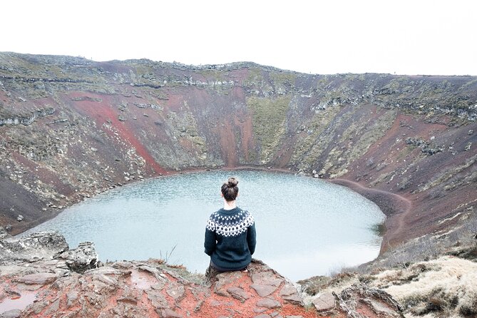Golden Circle and Kerid Minibus Tour with Blue Lagoon Transfers - Gullfoss brings the biggest visual payoff