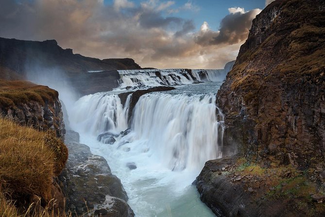 Golden Circle Classic in Small group - Also for cruises - Gullfoss, the waterfall that earns its name