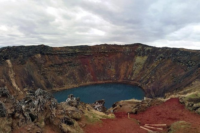 Golden Circle Express. Private Tour from Reykjavik - Gullfoss, Iceland’s two-level waterfall