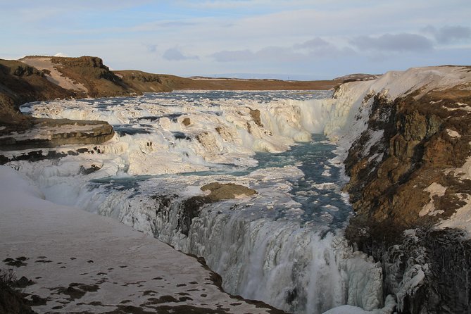 Golden Circle Glacier Super Jeep Tour / guided private tour - Gullfoss, the Golden Circle’s great showpiece