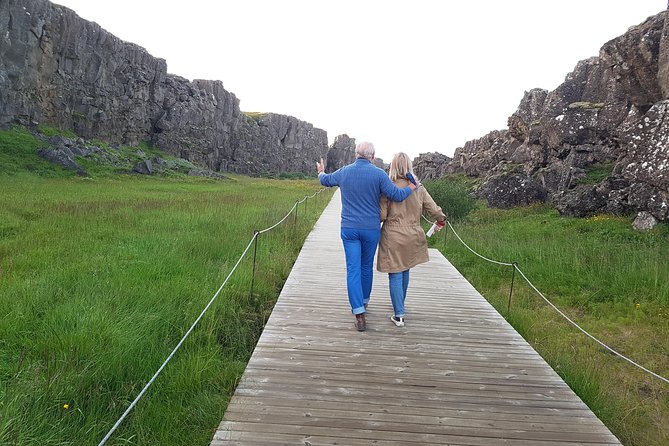 Golden Circle Private Day Tour - up to 9 passengers - Secret Lagoon is a warm finish