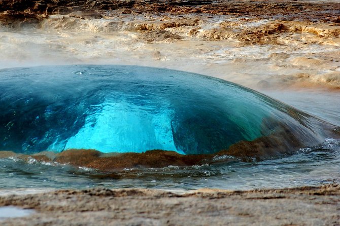 Golden Circle & Secret Lagoon Small-Group Tour from Reykjavik - Strokkur, Iceland’s reliable geyser show