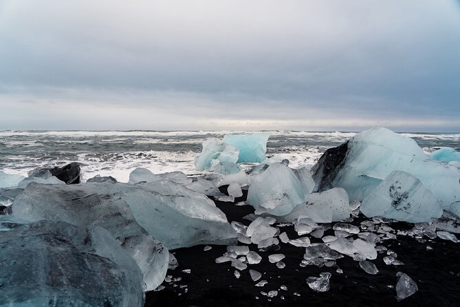 Guided Glacier Lagoon and Diamond Beach Day Trip from Reykjavik - Vík supplies dinner and a needed pause