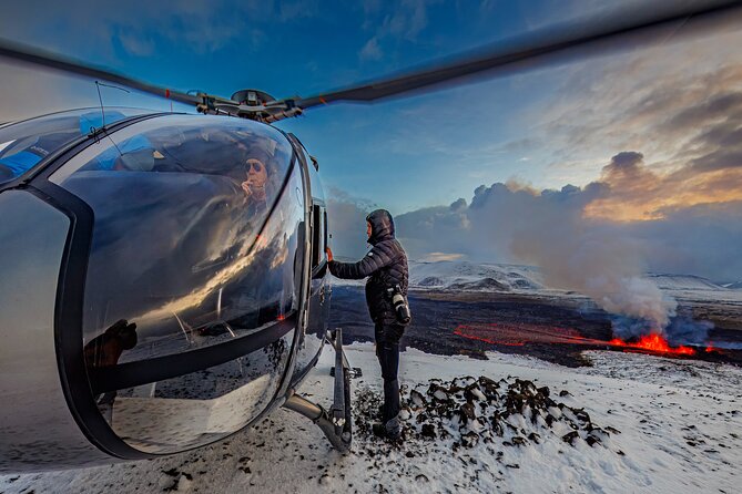 Helicopter Tour Over Iceland’s Reykjanes Volcano Eruption Site - Key points before you book