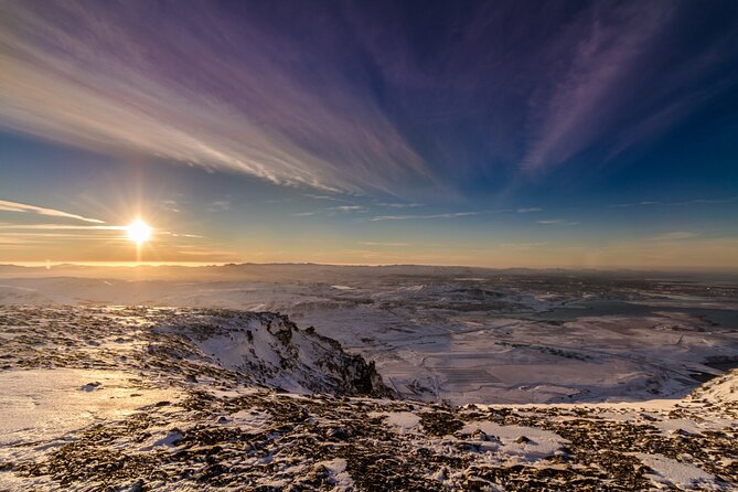 Helicopter Tour with Mountain Summit Landing from Reykjavik - Weather changes are part of the deal