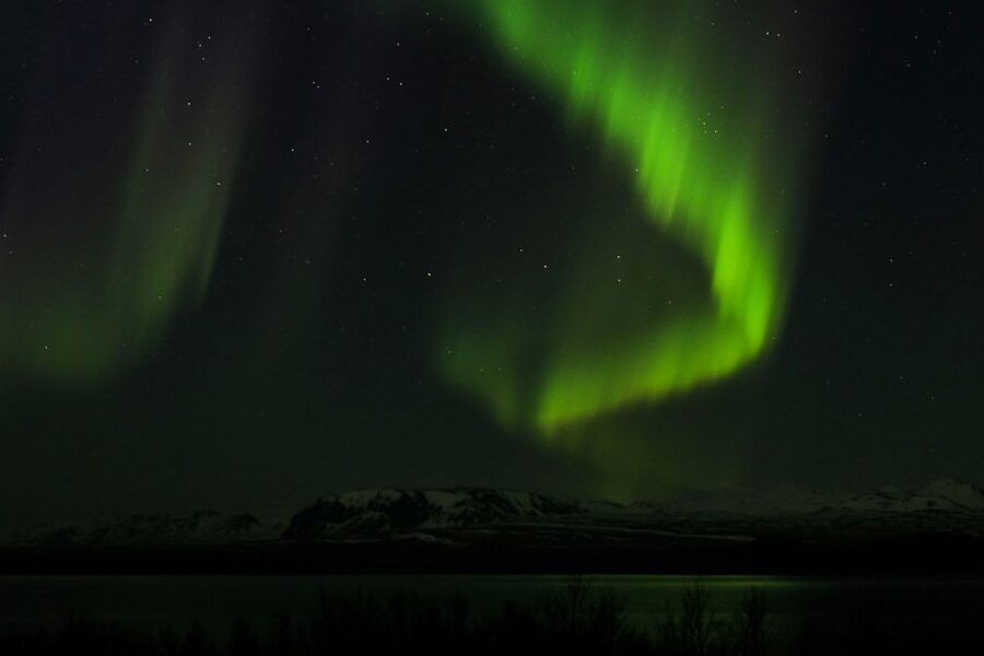 Iceland: Northern Lights Bus Tour from Reykjavik - Waiting outside in Iceland’s winter cold