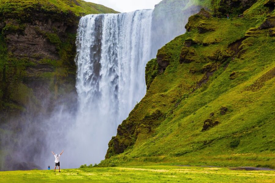 Iceland: South Coast and Northern Lights Tour - Reynisfjara, black sand and powerful Atlantic waves