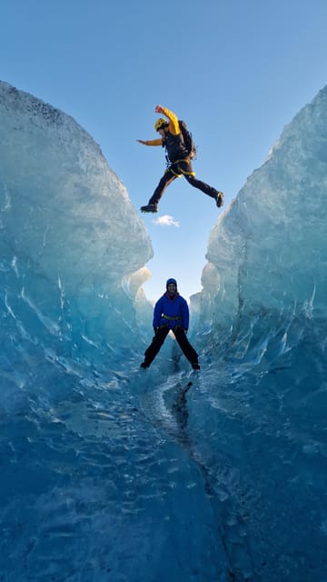 Jökulsárlón: Blue Ice Cave Tour and Glacier Walk - The 1 to 1.5-hour glacier walk