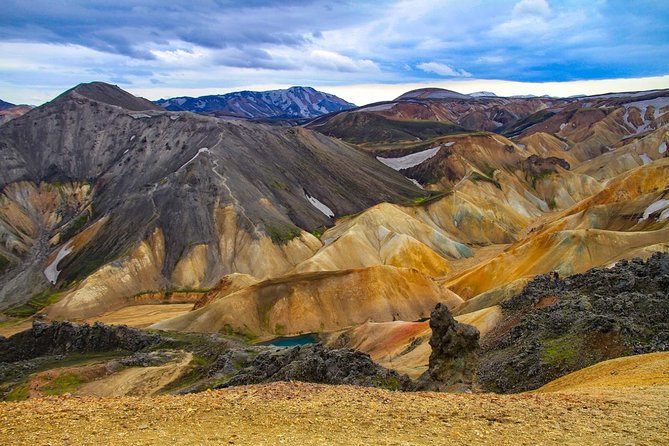 Landmannalaugar and Hekla Volcano / guided private tour - The Super Jeep ride is part of the experience
