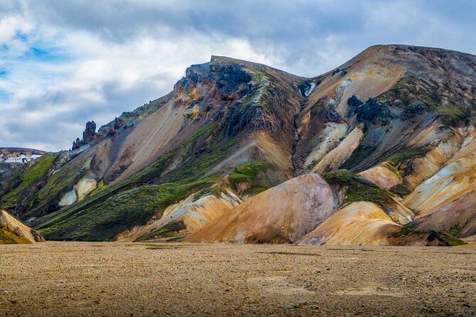 Landmannalaugar Hiking, Haifoss Waterfall and Hot Springs Tour - Bláhylur, a crater lake formed by fire