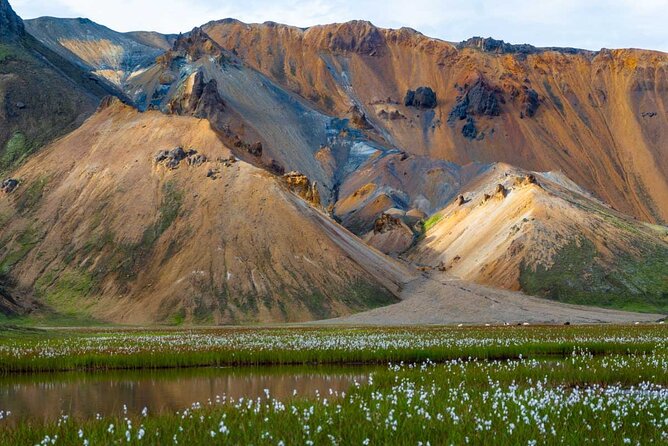 Landmannalaugar Hiking, Haifoss Waterfall and Hot Springs Tour - The easy hike through lava and rhyolite