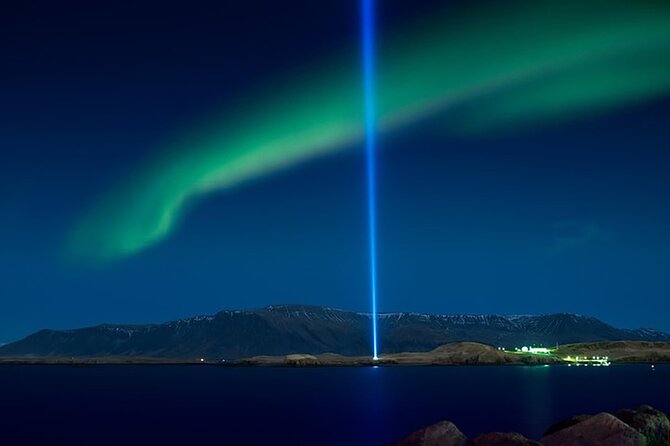 New Years Fireworks by Boat from Reykjavik - The northern lights are a lucky extra