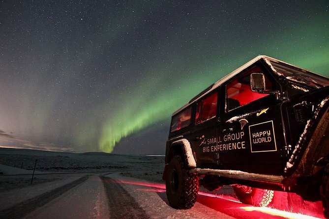 Northern Lights and Stargazing Small-Group Tour with Local Guide - Leaving Reykjavik after dark